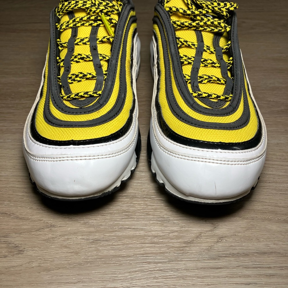 NIKE AIR MAX PLUS / 97 AIR MAX 97 "FREQUENCY PACK" YELLOW SZ 9.5 - Picture 6 of 13